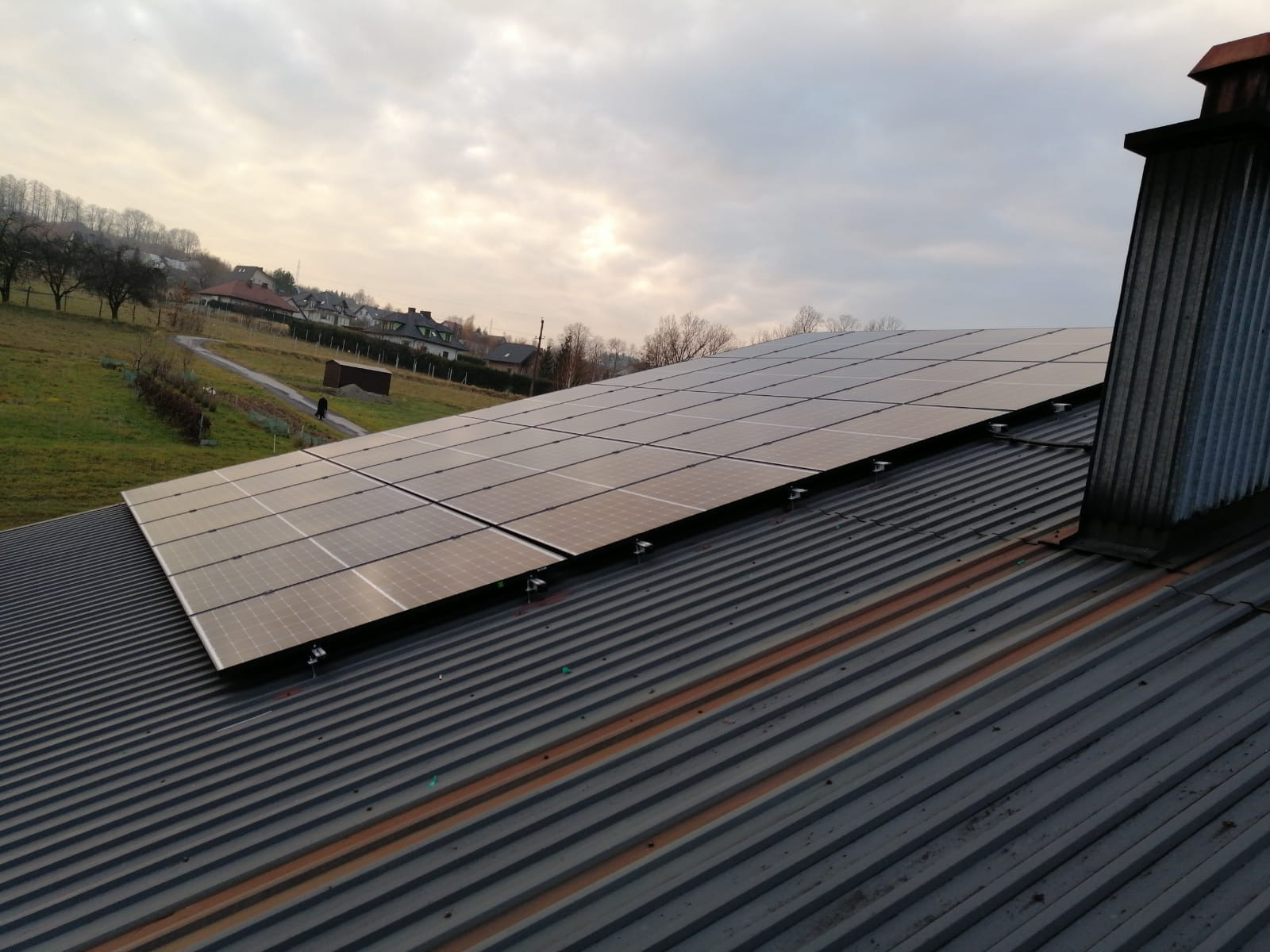 Limanowa 9,60 kWp Panele: BAUER 320Wp Falownik: Sofar Solar 8,8 KTL-X