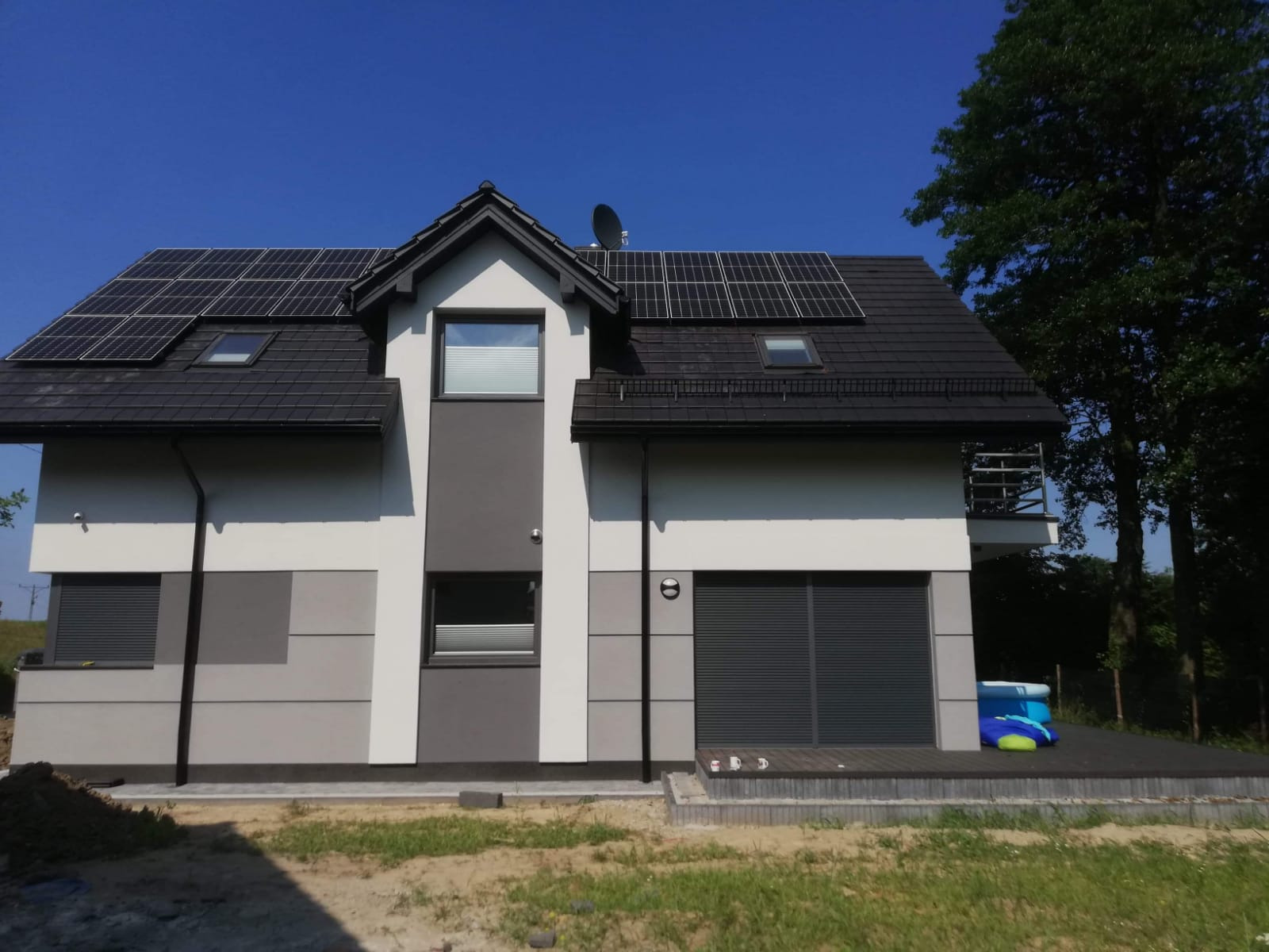 Tyniec 6,4kWp Panele: Q-Cells 320Wp Falownik: SolarEdge SE 6K