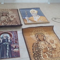 Aqua AS - Pranie oraz odświeżanie dywanów oraz gobelinów dla jednego z Przemyskich klasztorów.