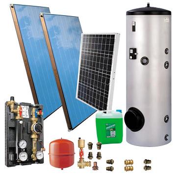 systemy solarne,zbiorniki akumulacyjne