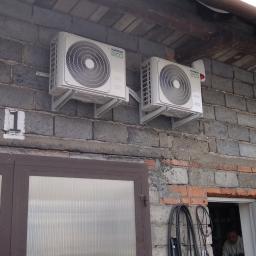 Montaż klimatyzacji KAISAI - budynek magazynowy