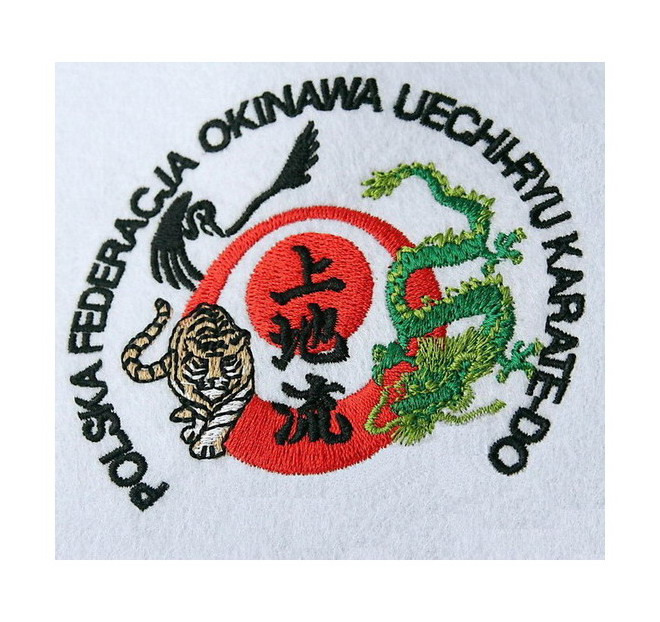 Przykładowy haft logo