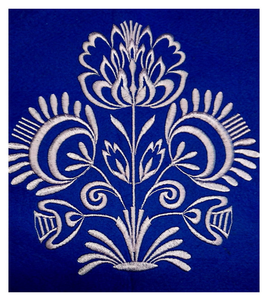 Przykładowy haft torba filc