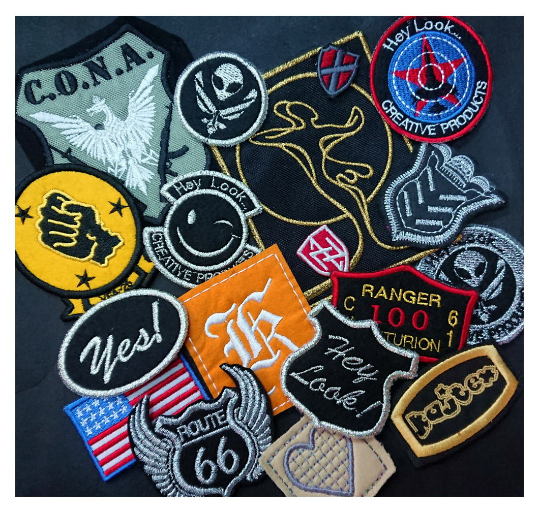 Przykładowy haft naszywki emblematy