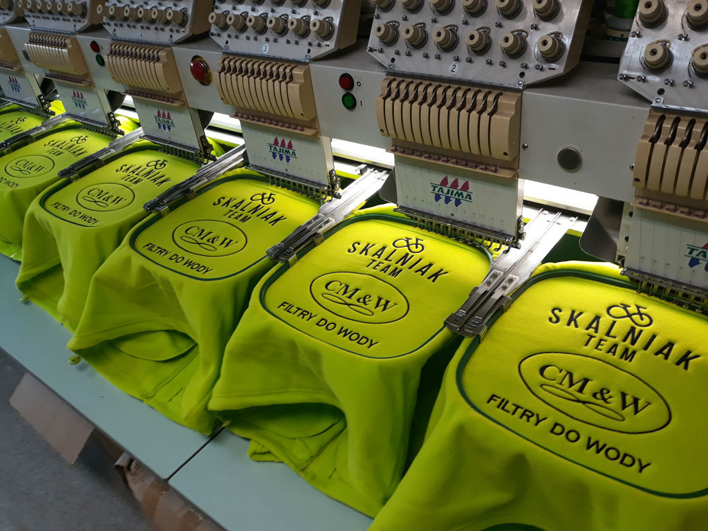 Haft na polarach dla jednego z Klientów