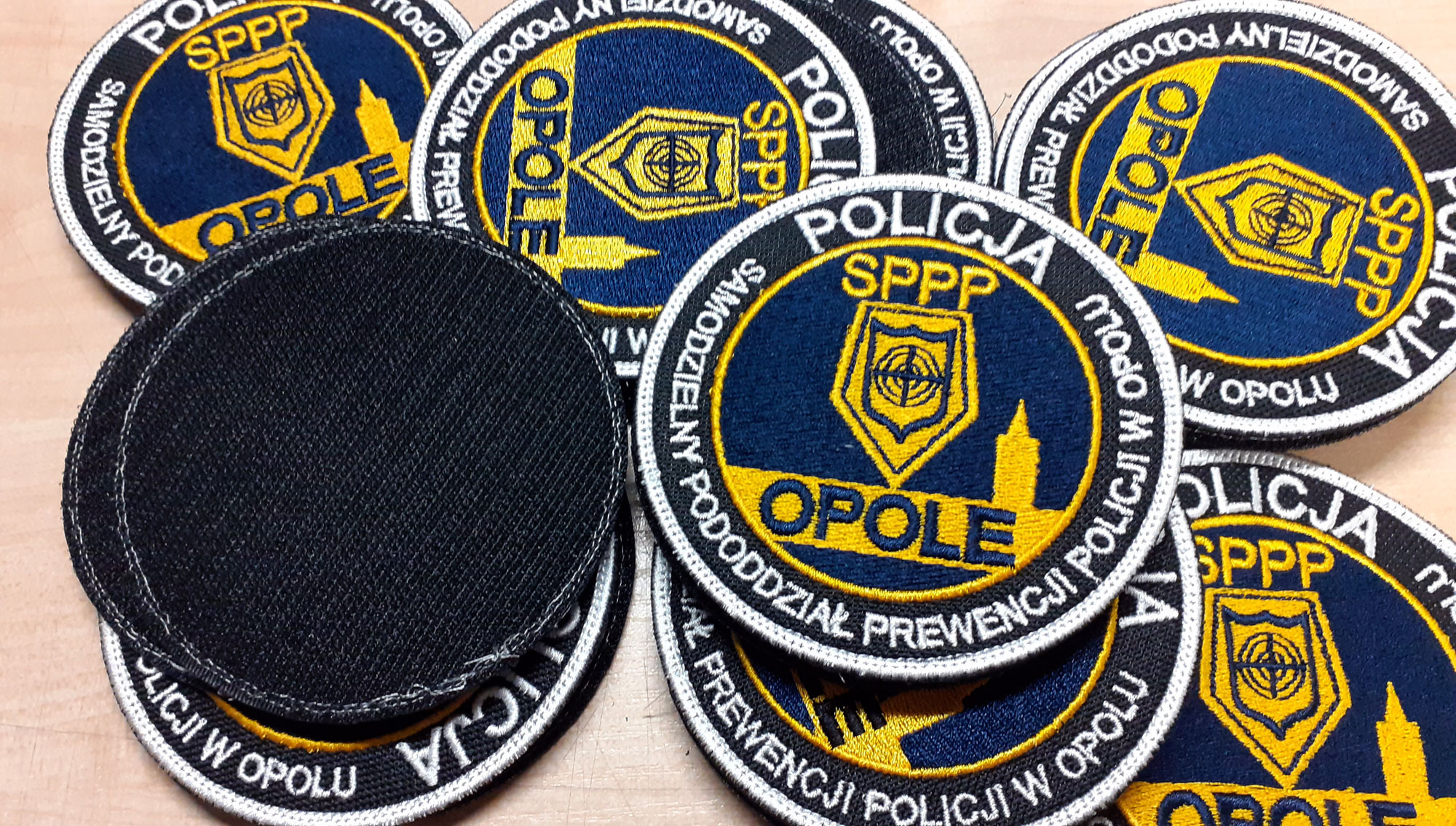 Naszywki na zamówienie dla Policji w Opolu