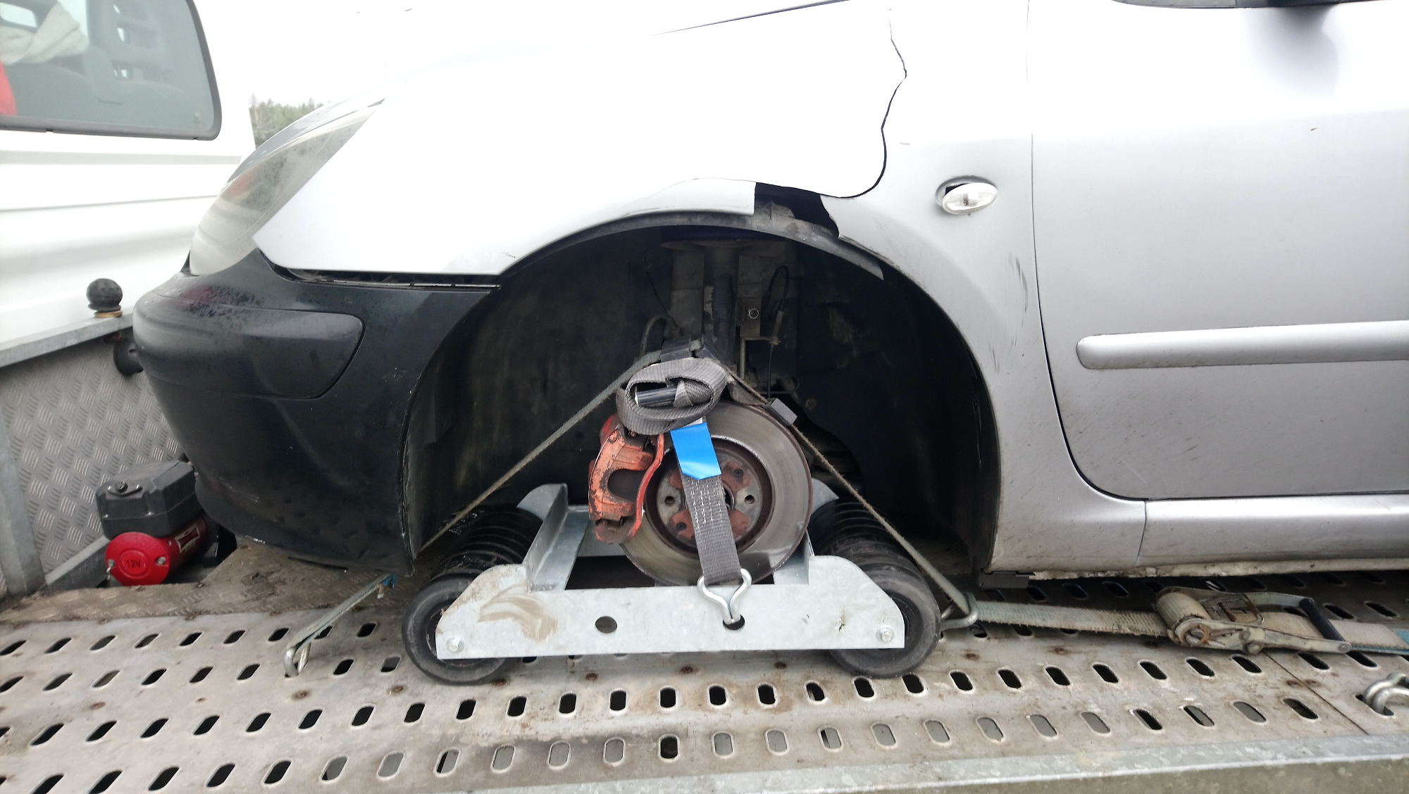 Awaria na A4 pod Dresden