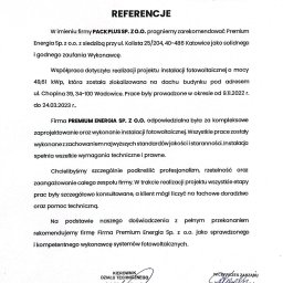 Referencje - Packplus