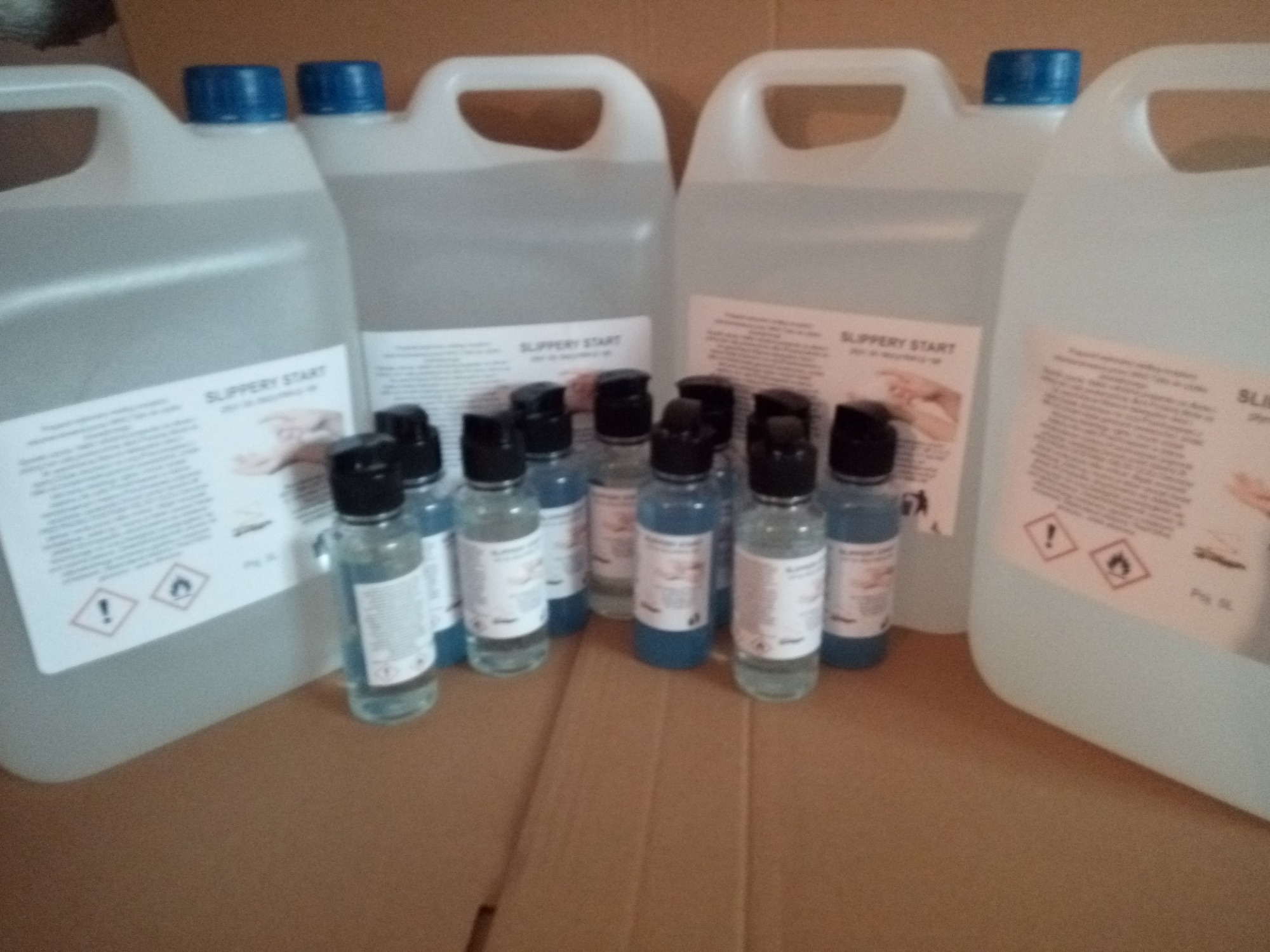 Żele płyny do dezynfekcji producent