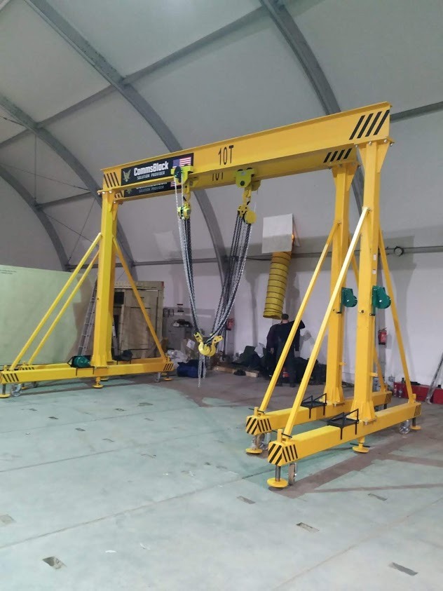 Suwnica bramowa Lift Systems z wciągnikami ABLE