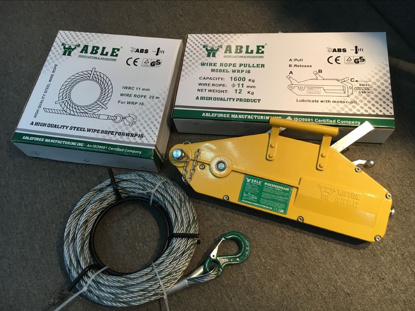 Przeciągarka linowa ABLE