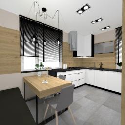 Denis Projektuje - Wizualizacja kuchni