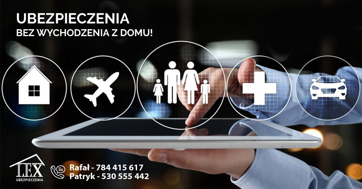 Ubezpiecz się ONLINE! Bez wychodzenia z domu. Wszystkie ubezpieczenia w jednym miejscu!