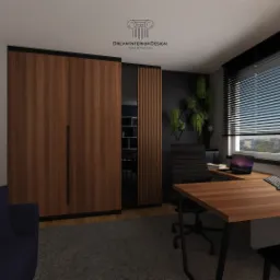 Domowe biuro, ujęcie 2