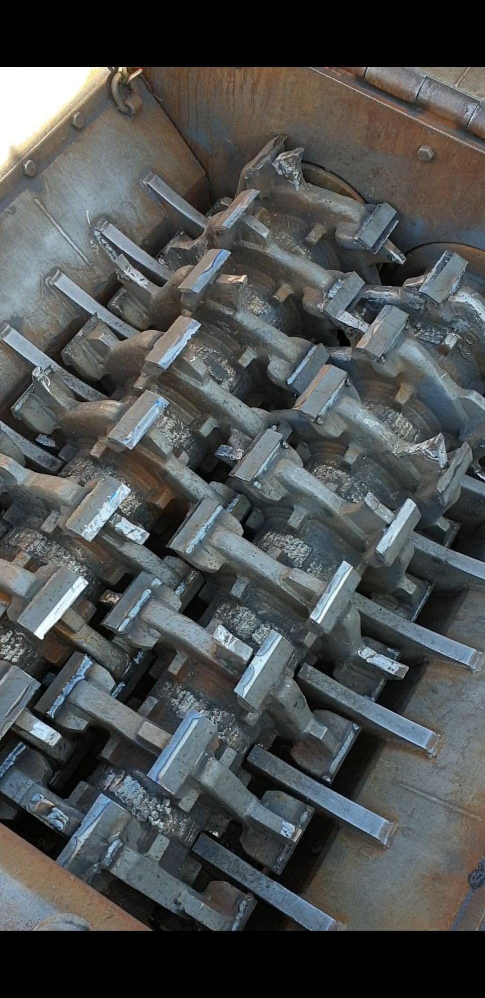 Regeneracja rotorów maszyny do recyklingu