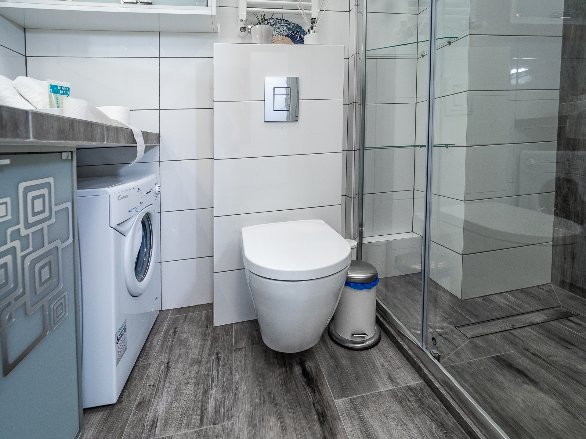 łazienka wyremontowana przez naszą ekipę remontową