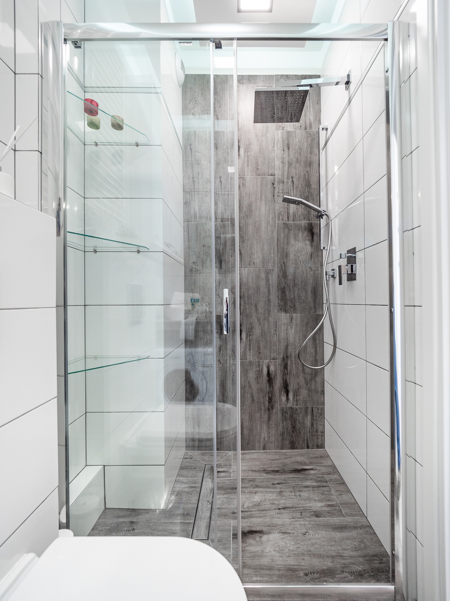 prysznic zainstalowany przez naszą ekipę remontową