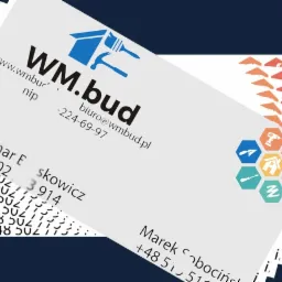 Projekty oraz wykonanie wizytówek