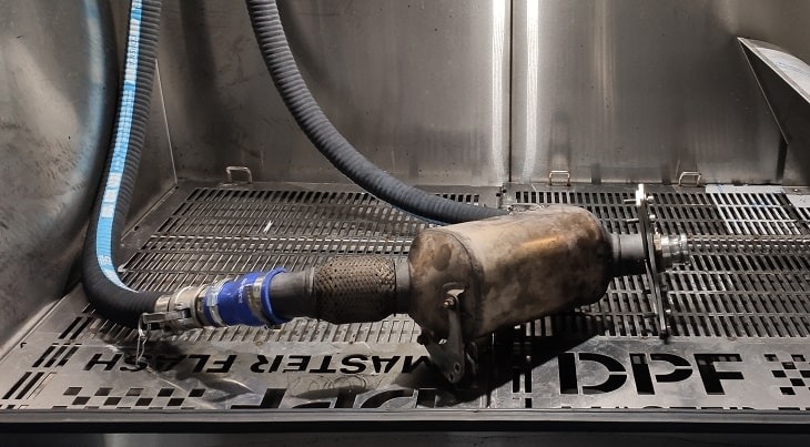 regeneracja filtra DPF BMW 5