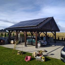 Instalacje Fotowoltaiczne i pompy ciepła GP-SYSTEMS - Instalacja północ-południe, 10kWp z inwerterem Fronius