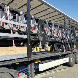 Transport maszyn rolniczych Włochy-Niemcy i kolejny zadowolony klient.