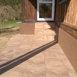 Remont drewnianego domu - efekt końcowy tarasu 2