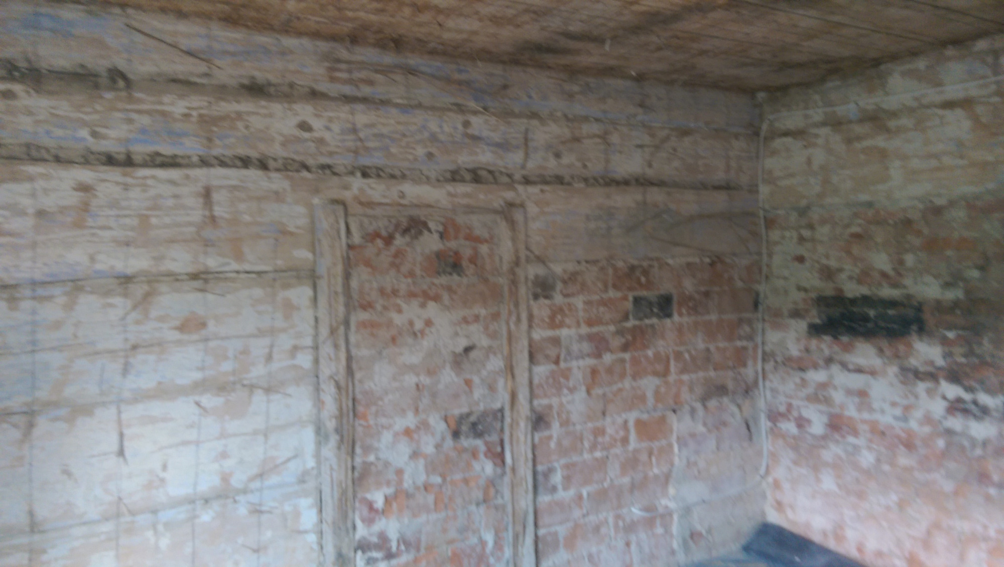 Remont drewnianego domu - początek 2