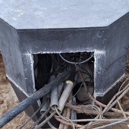 SBT Sp.z oo. - wymiana studni kablowej na SKMP6 przy zachowaniu istniejących kabli