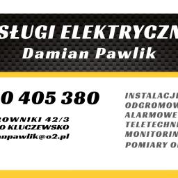 Usługi Elektryczne Damian Pawlik - Projekty Instalacji Elektrycznych Kluczewsko