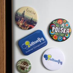 Buttonfly - magnesy na lodówkę