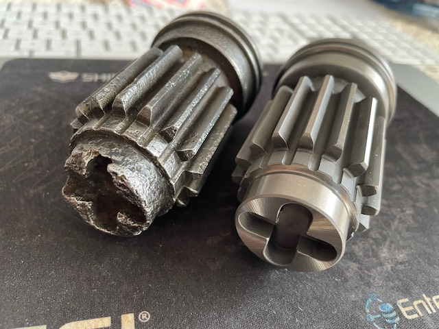 Zębatka Wału siłownika