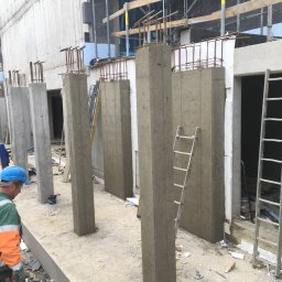 Sirius in sp. z o.o - Słupy żelbetonowe