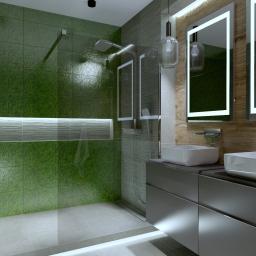Projekt nowoczesnej łazienki