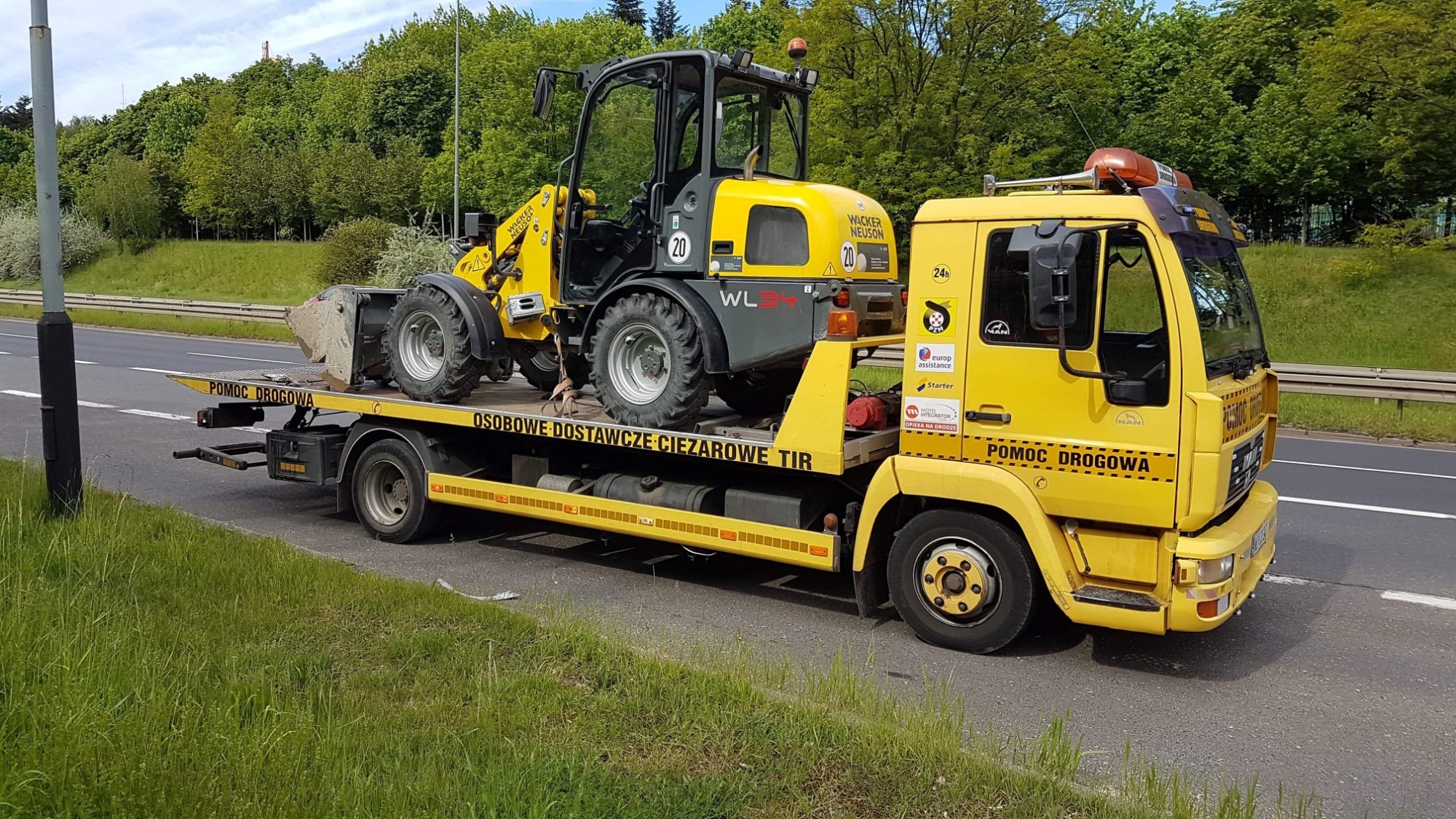 Transport maszyn do 4.5t