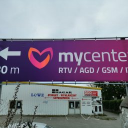 Wymiana szaty graficznej dla sieci sklepów MyCenter