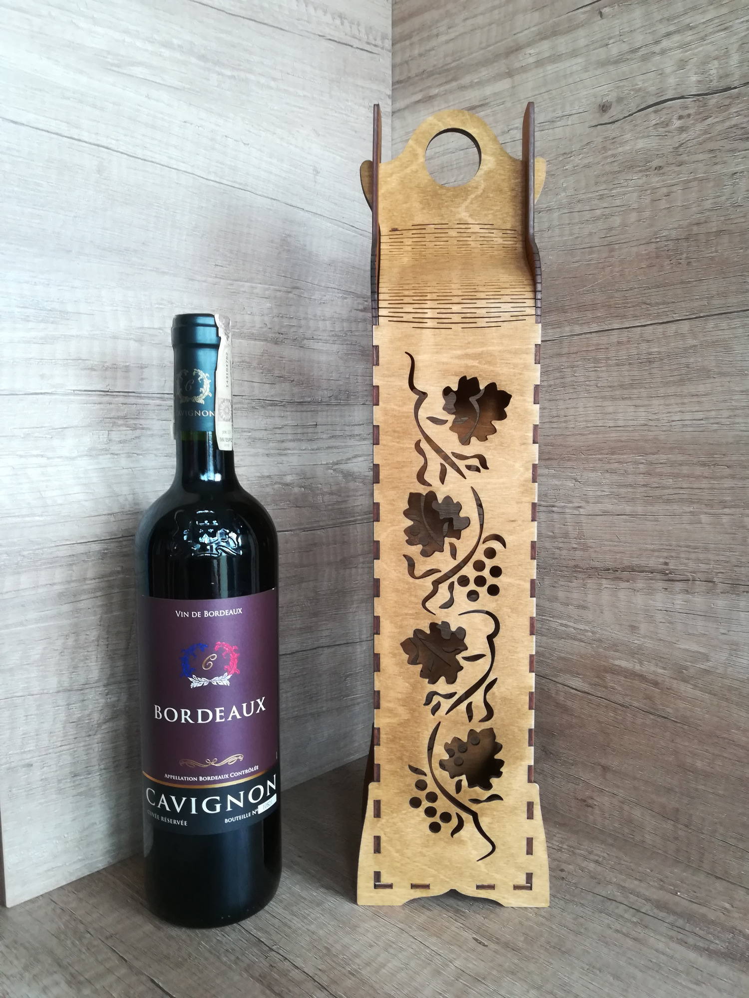 Ozdobne opakowania na butelki