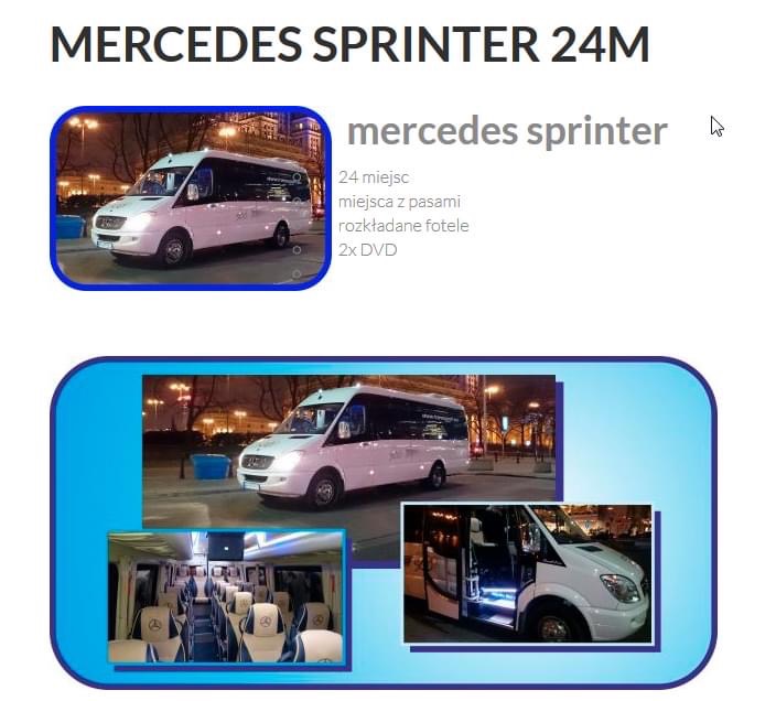 Mercedes-Benz Sprinter 24 miejsca