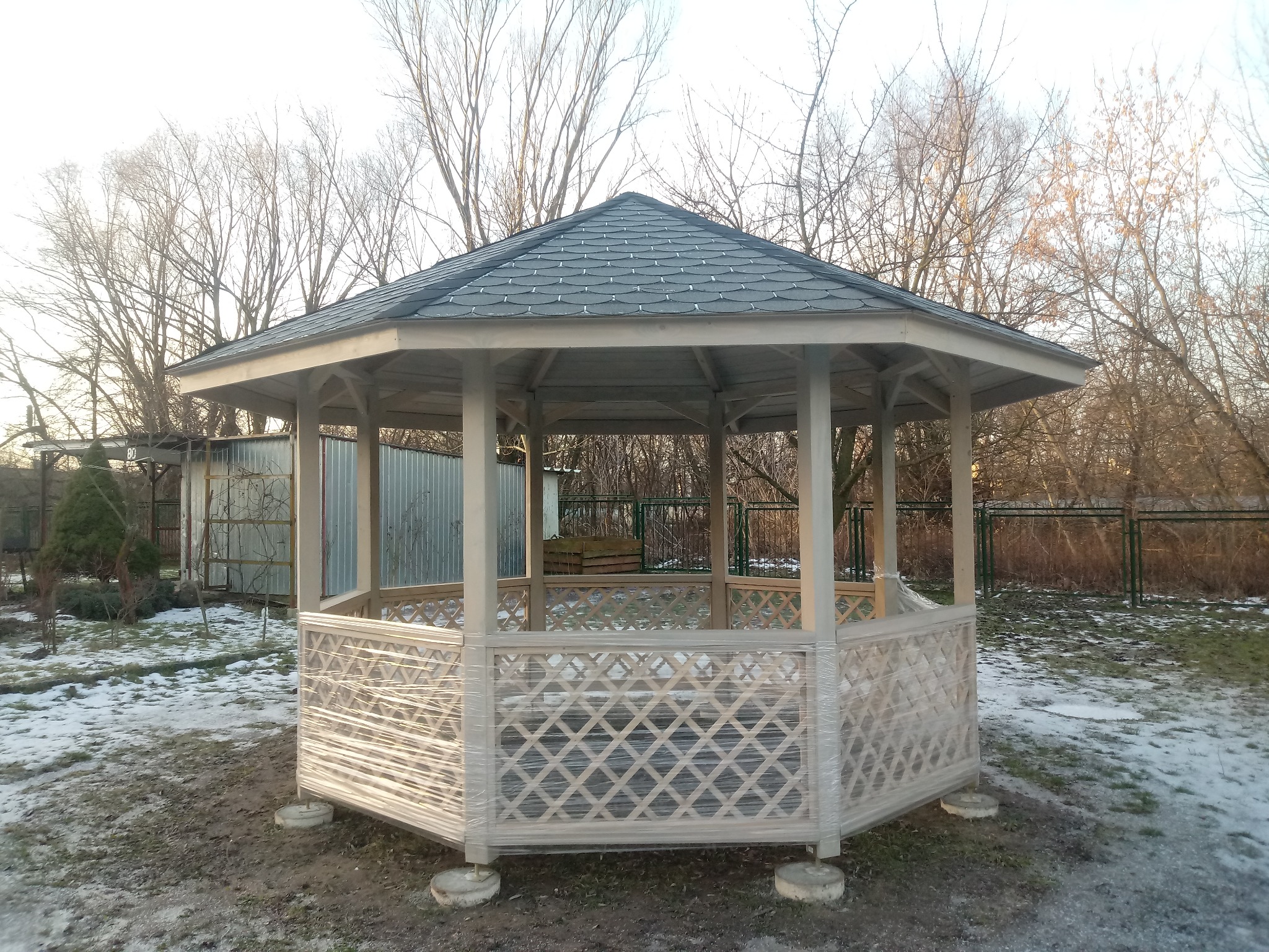 Altana ośmiokątna, 3,5m średnica