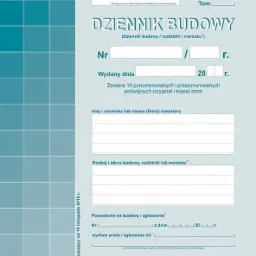 Odbiory instalacji elektrycznych. Wpisy do Dziennika Budowy