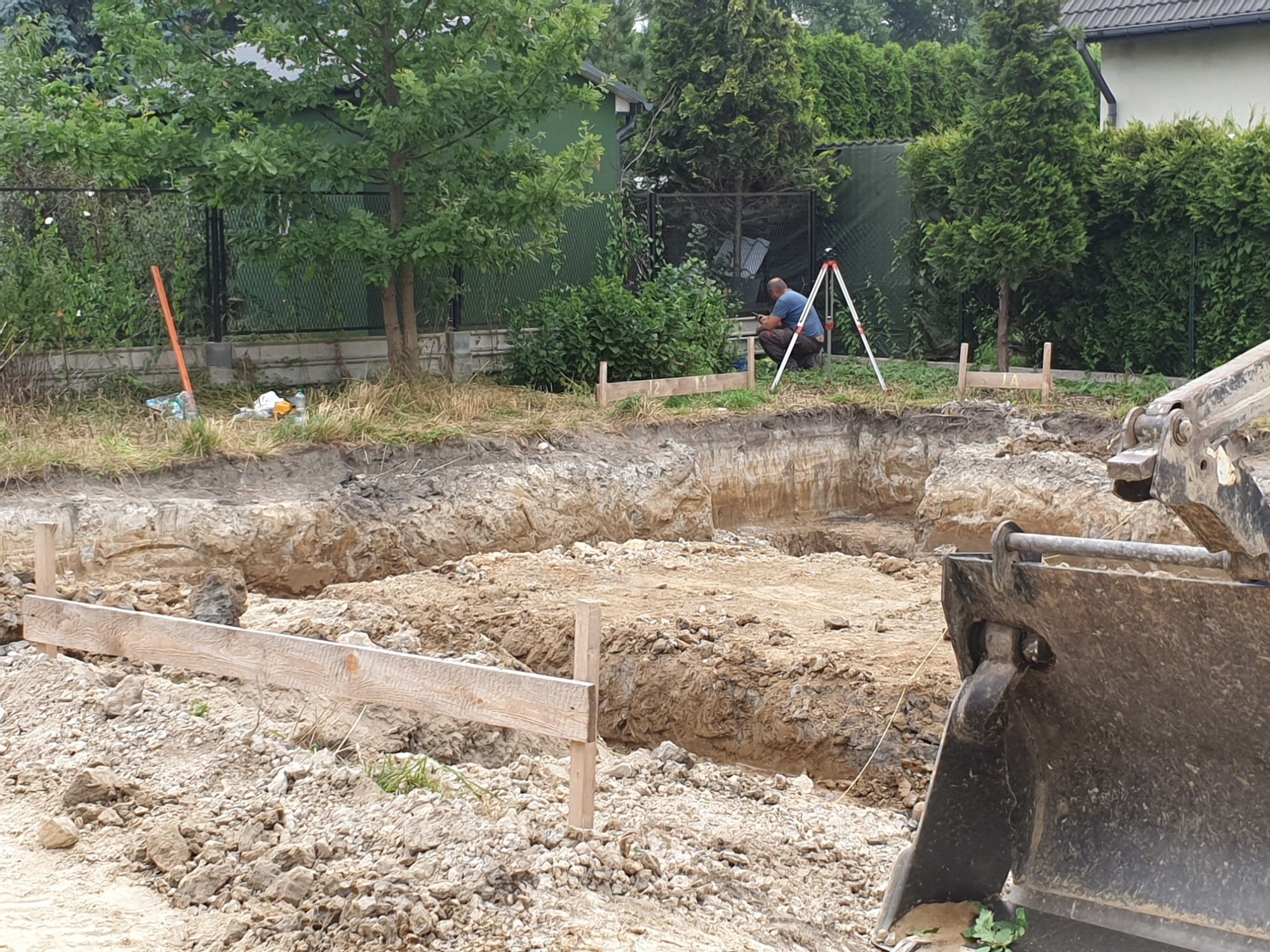 Prace pod fundamenty