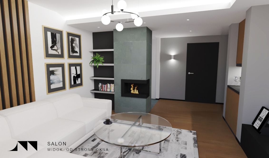 Wizualizacja projektu wnętrza