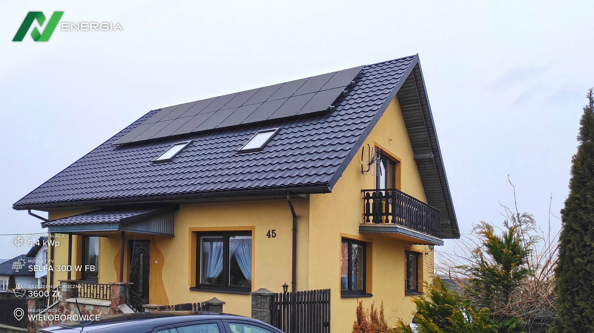 5,4 kWp FullBlack 300