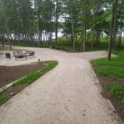 Budowa amfiteatr w Kamieniu gm. Szemud