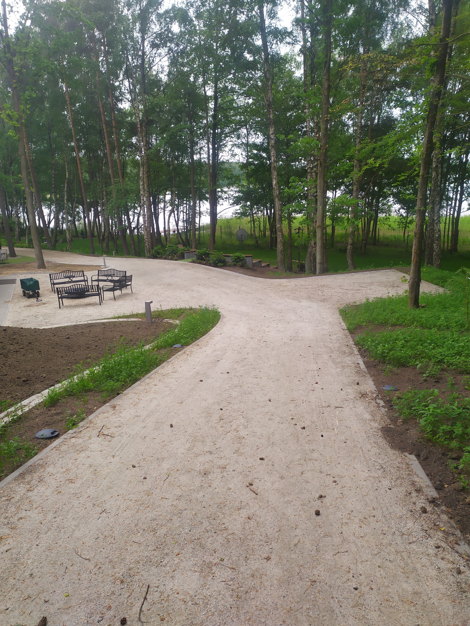 Budowa amfiteatr w Kamieniu gm. Szemud