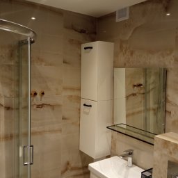 Kompleksowy remont łazienki - Usługi remontowo budowlane Kajetan Nalborski 