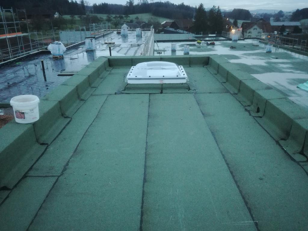 Dach oraz świetlik dachowy