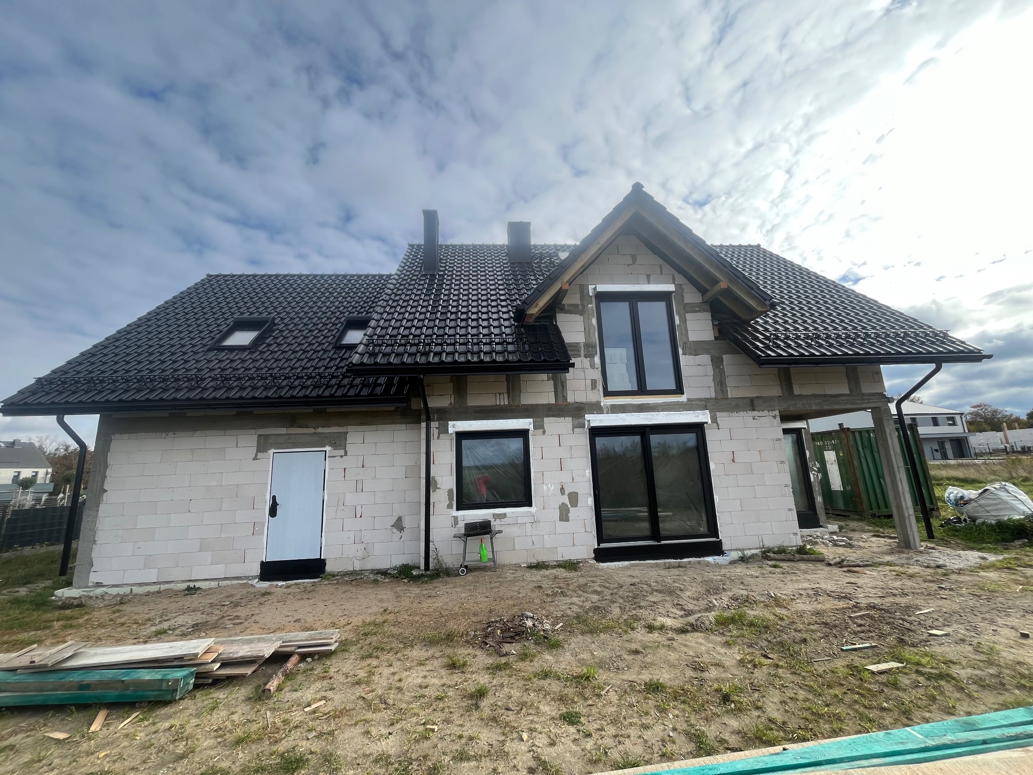 Dom jednorodzinny Żukczyn - kierowanie budową