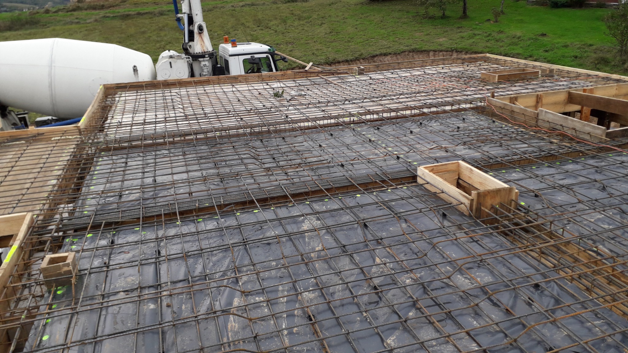 Zbrojenie plyty/stropu