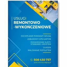 Usługi remontowe - Remonty Mieszkań Biała Podlaska