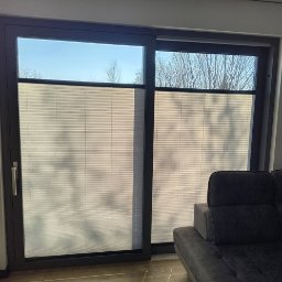 RATERM Piotr Rajewski - Plisy okienne SLIM do drzwi przesuwnych.